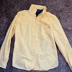 Tommy Hilfiger Yellow Small Light Summer Shirt